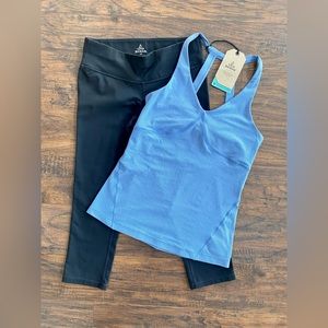 Prana yoga outfit leggings and Albia tank